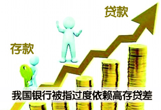 我國銀行被指依賴高存貸差