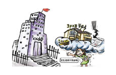 學區房入住后孩子無學上 一樓盤陷"名校門"