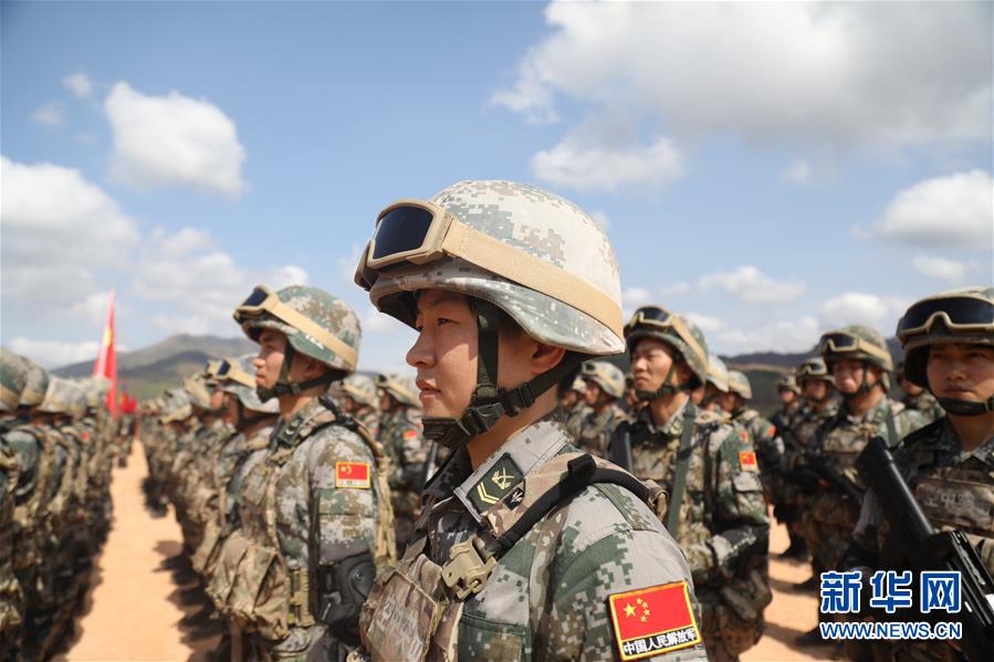 （國際·圖文互動(dòng)）（1）“金龍-2020”中柬兩軍聯(lián)合訓(xùn)練在柬埔寨開訓(xùn)