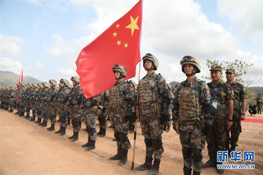 （國際·圖文互動(dòng)）（3）“金龍-2020”中柬兩軍聯(lián)合訓(xùn)練在柬埔寨開訓(xùn)