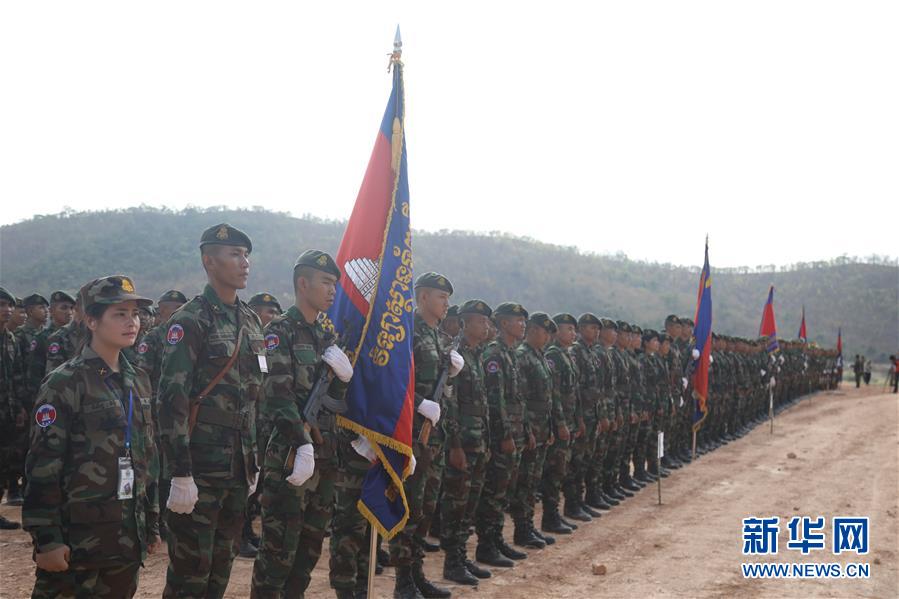 （國際·圖文互動(dòng)）（4）“金龍-2020”中柬兩軍聯(lián)合訓(xùn)練在柬埔寨開訓(xùn)