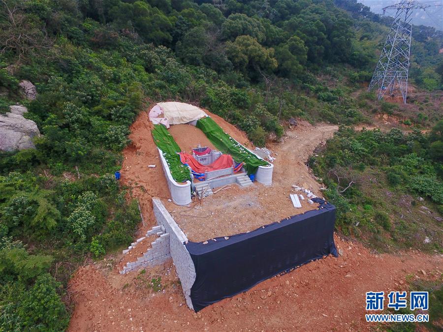 （新華視點(diǎn)·圖文互動）（4）福州沿海：密林深處、水庫旁邊，大片豪華活人墓偷偷建造……