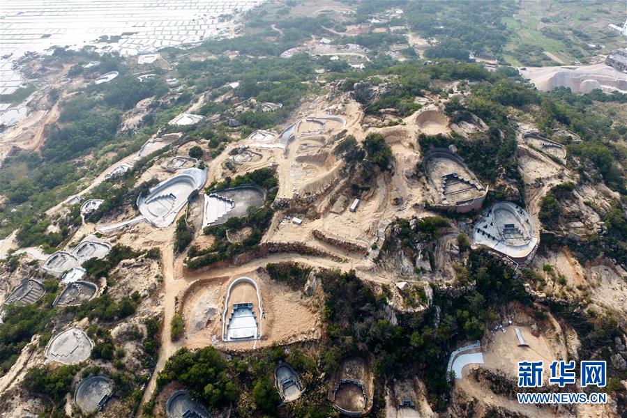 （新華視點(diǎn)·圖文互動）（7）福州沿海：密林深處、水庫旁邊，大片豪華活人墓偷偷建造……