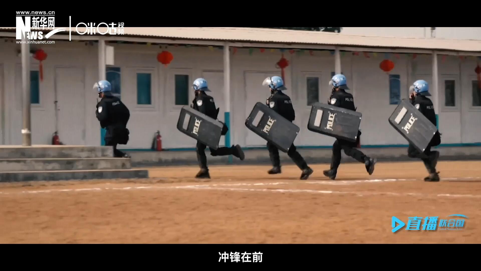 有這樣一支隊伍，他們不畏艱險，沖鋒在前，頭戴藍盔，為和平而戰，他們的名字叫做聯合國維和部隊。