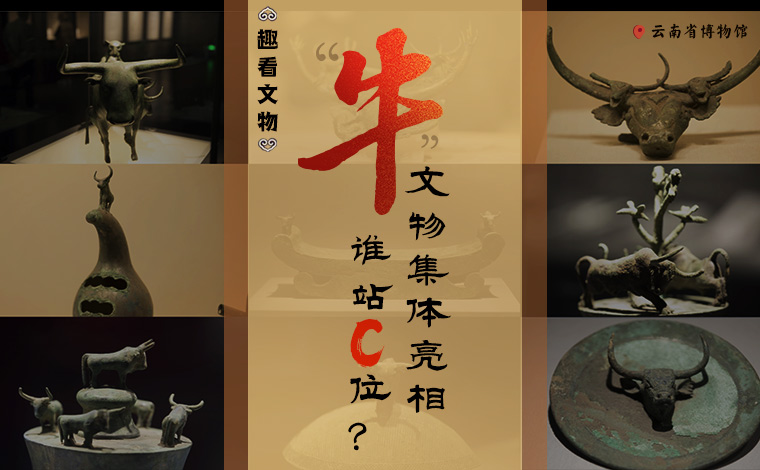 【趣看文物】“牛”文物集體亮相，誰站C位？
