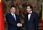 習近平同比利時首相迪呂波舉行會談